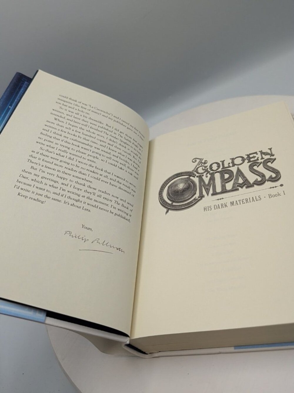 Philip Pullman GOLDEN COMPASS His Dark Materials SLIPCASE HB 20th Anniversary Ed - Picture 9 of 11